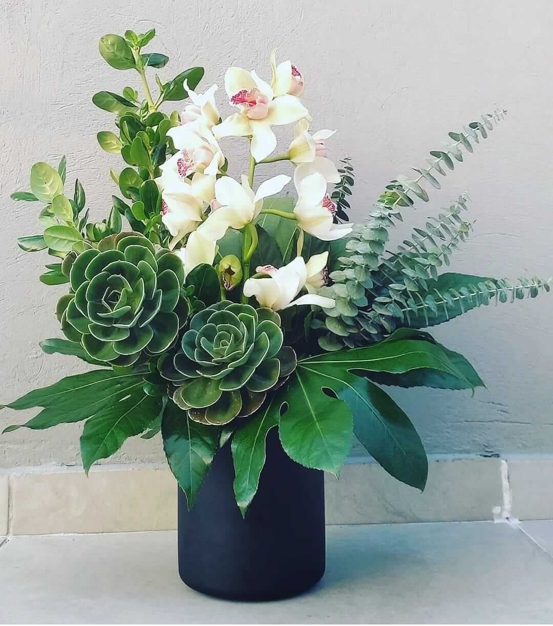 Arreglo de orquídeas Nativa